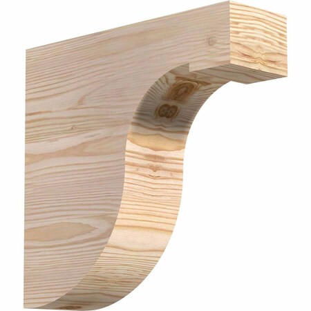 Ekena Millwork Del Monte Smooth Rafter Tail, Douglas Fir, 3 1/2"W x 12"H x 12"L RFT04X12X12DEL00SDF